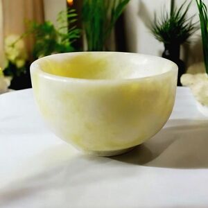 Lemon Jade Crystal Small Healing Bowl